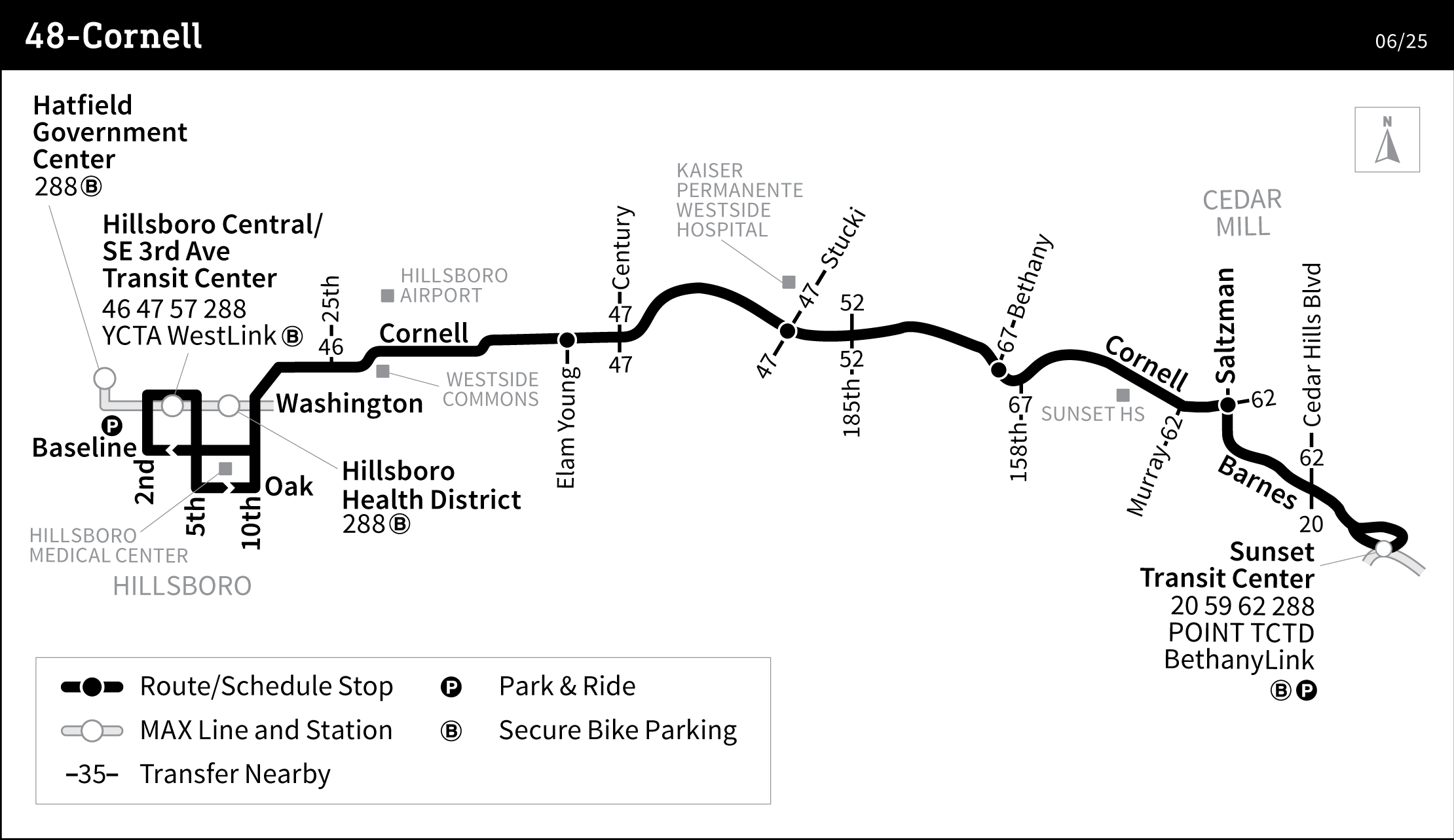 Bus Line 48 route map